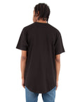 6.0oz Curved Long Tee