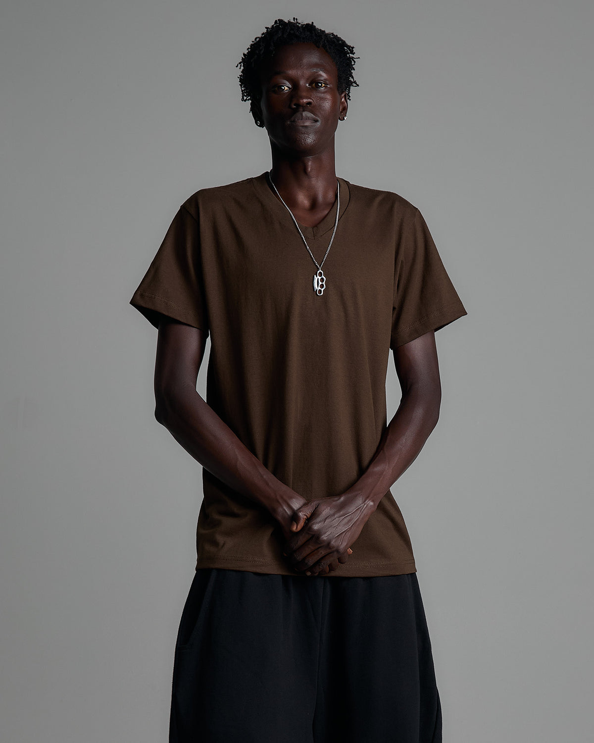 6.2oz V-Neck Short Sleeve - Large Sizes