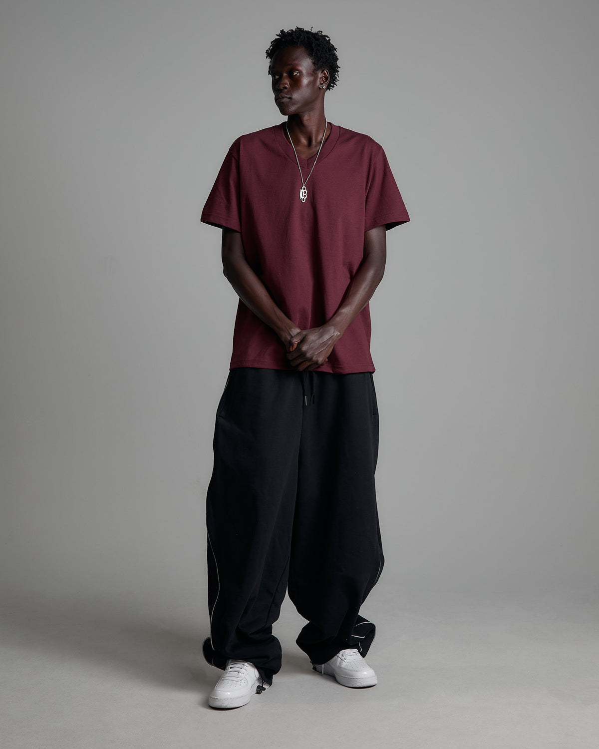 6.2oz V-Neck Short Sleeve - Large Sizes