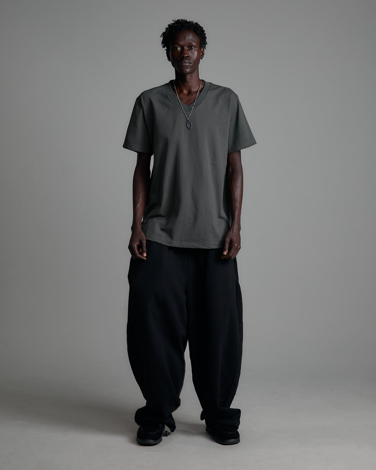 6.2oz V-Neck Short Sleeve - Large Sizes