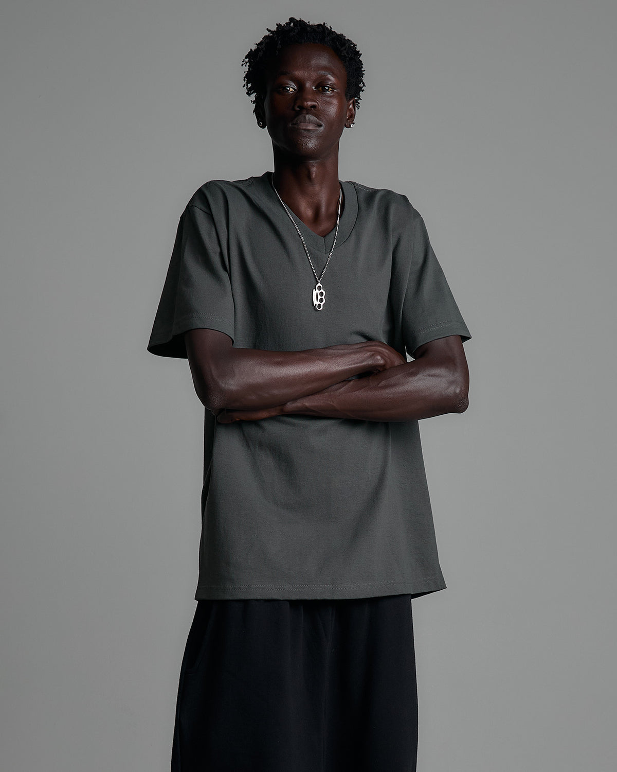 6.2oz V-Neck Short Sleeve - Large Sizes