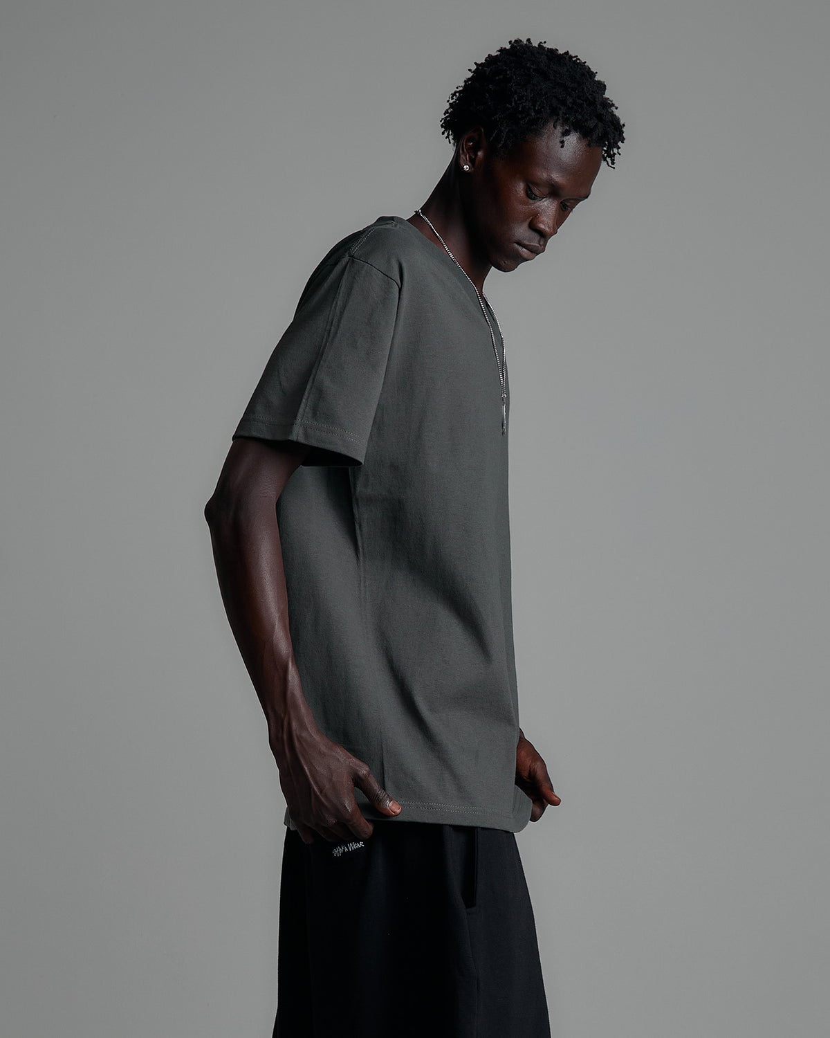 6.2oz V-Neck Short Sleeve - Large Sizes