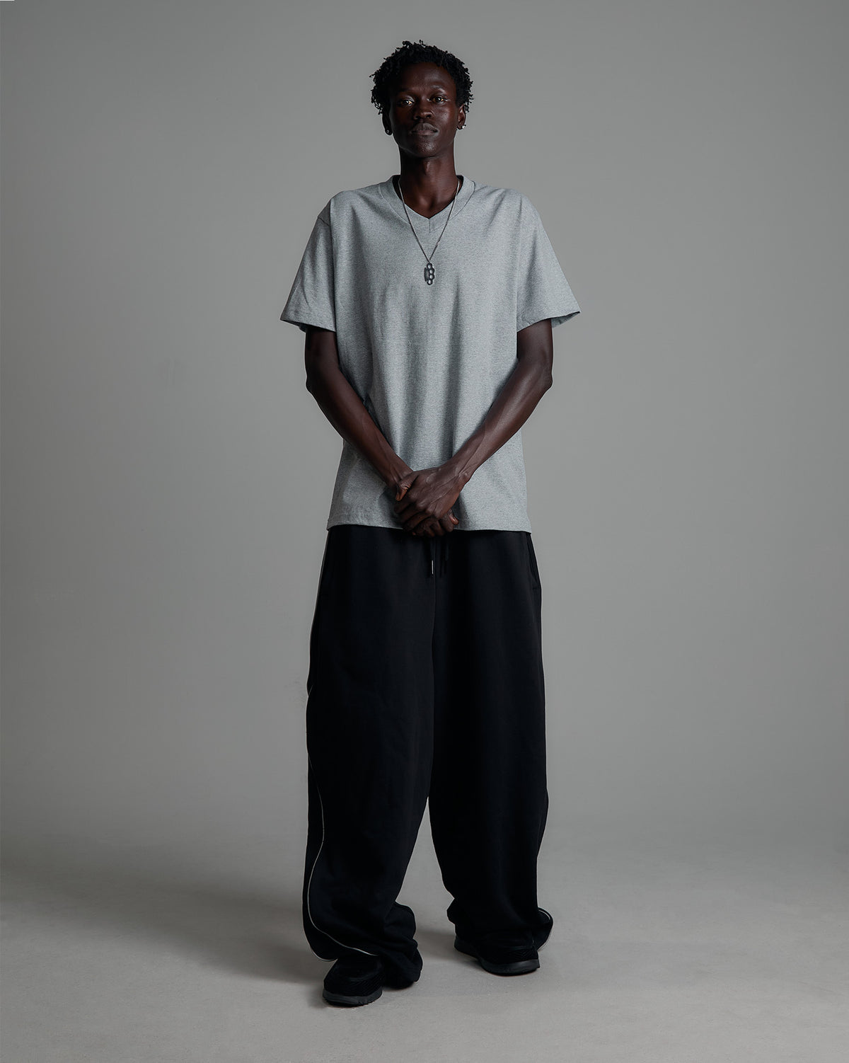 6.2oz V-Neck Short Sleeve - Large Sizes