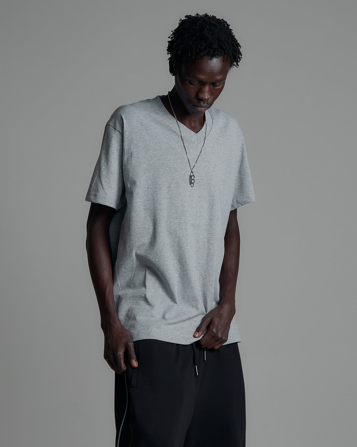6.2oz V-Neck Short Sleeve - Large Sizes