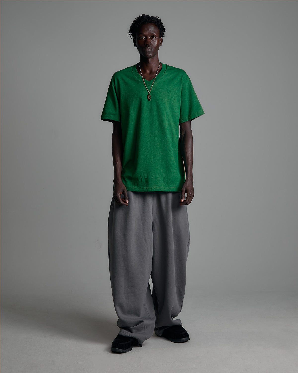 6.2oz V-Neck Short Sleeve - Large Sizes