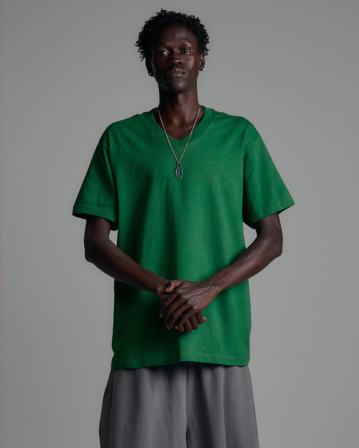 6.2oz V-Neck Short Sleeve - Large Sizes