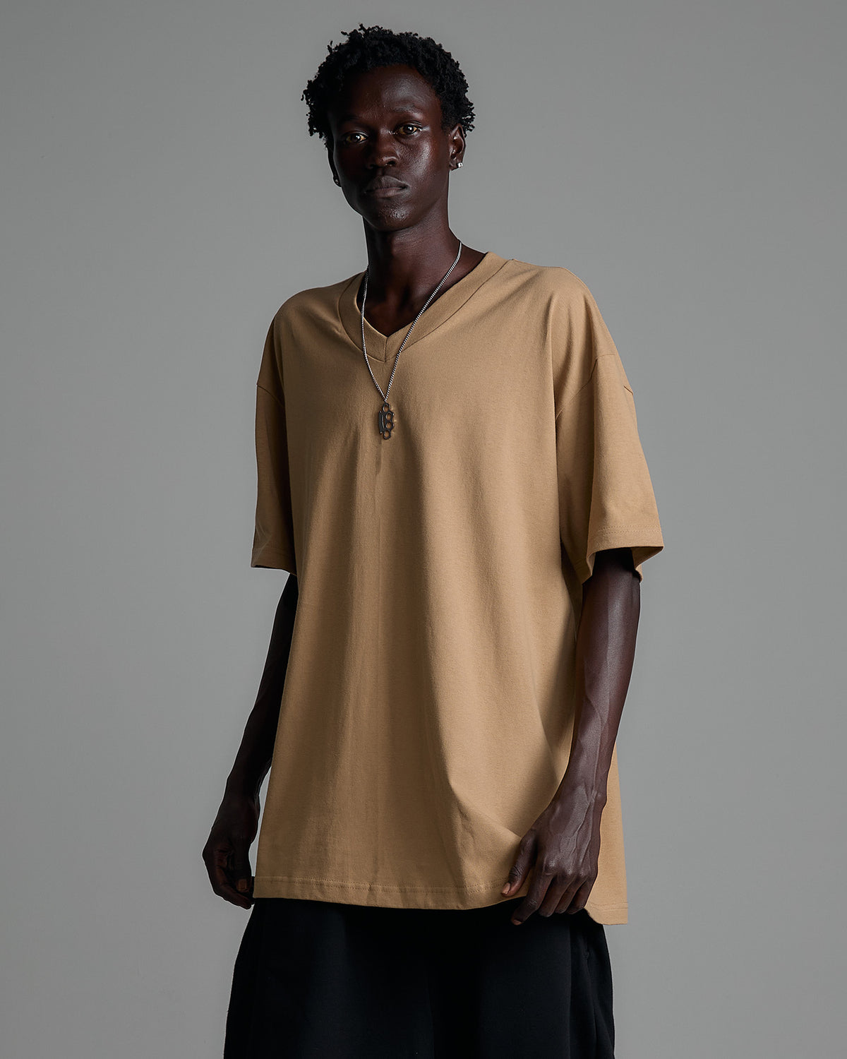 6.2oz V-Neck Short Sleeve - Large Sizes