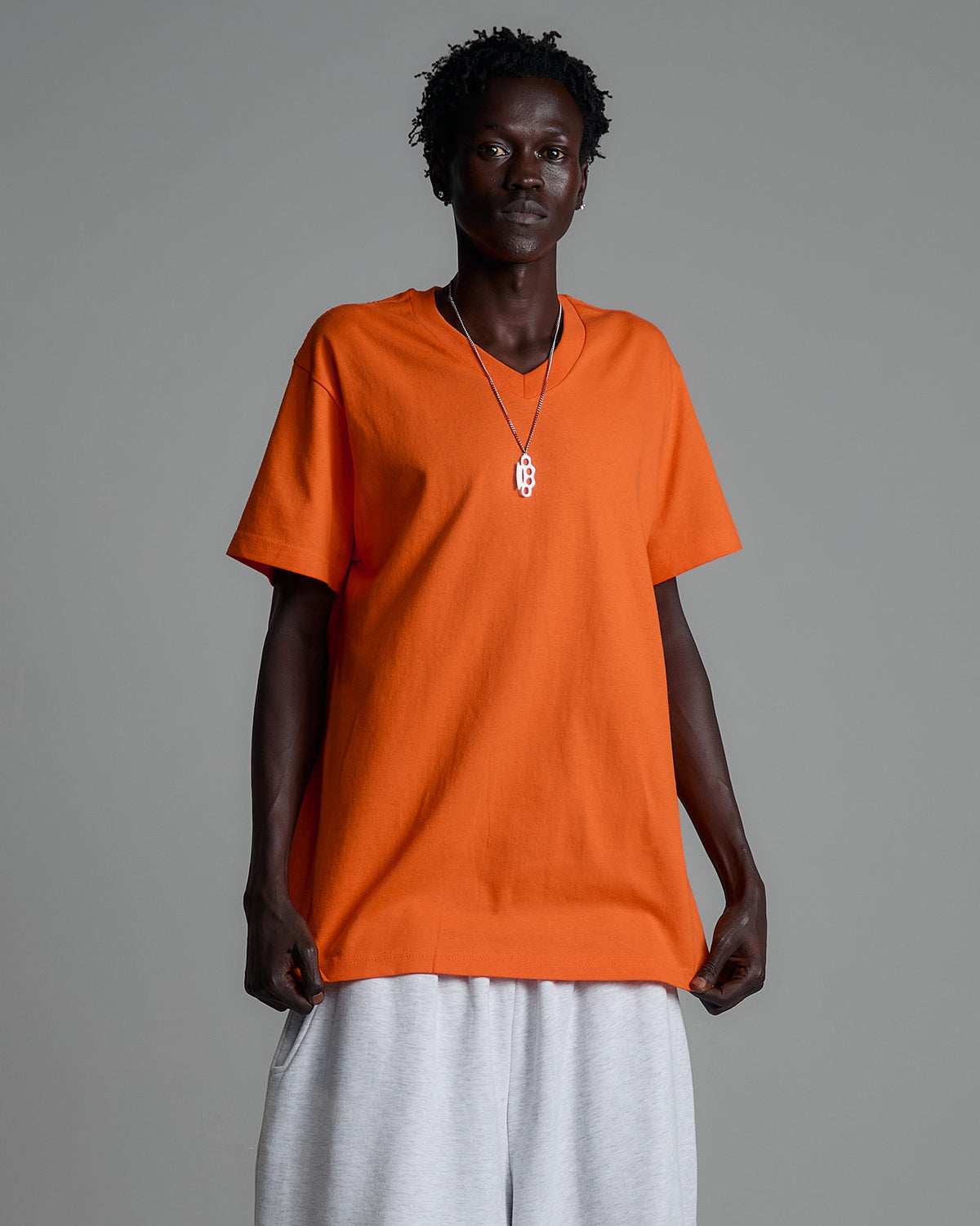 6.2oz V-Neck Short Sleeve - Large Sizes