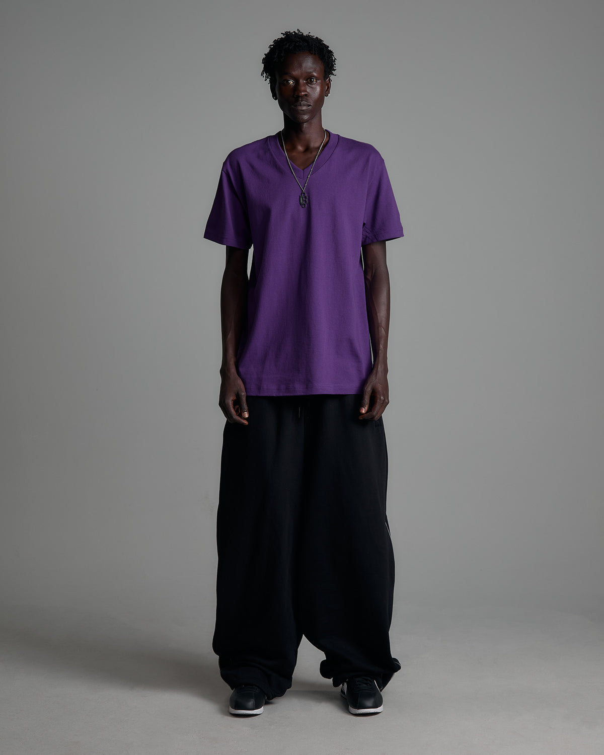 6.2oz V-Neck Short Sleeve - Large Sizes
