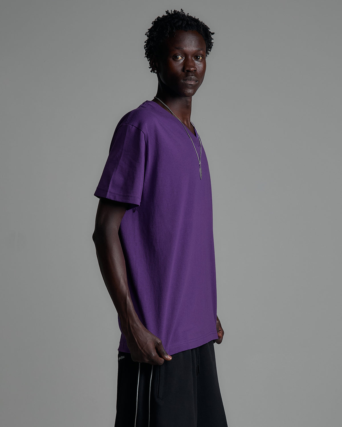 6.2oz V-Neck Short Sleeve - Large Sizes