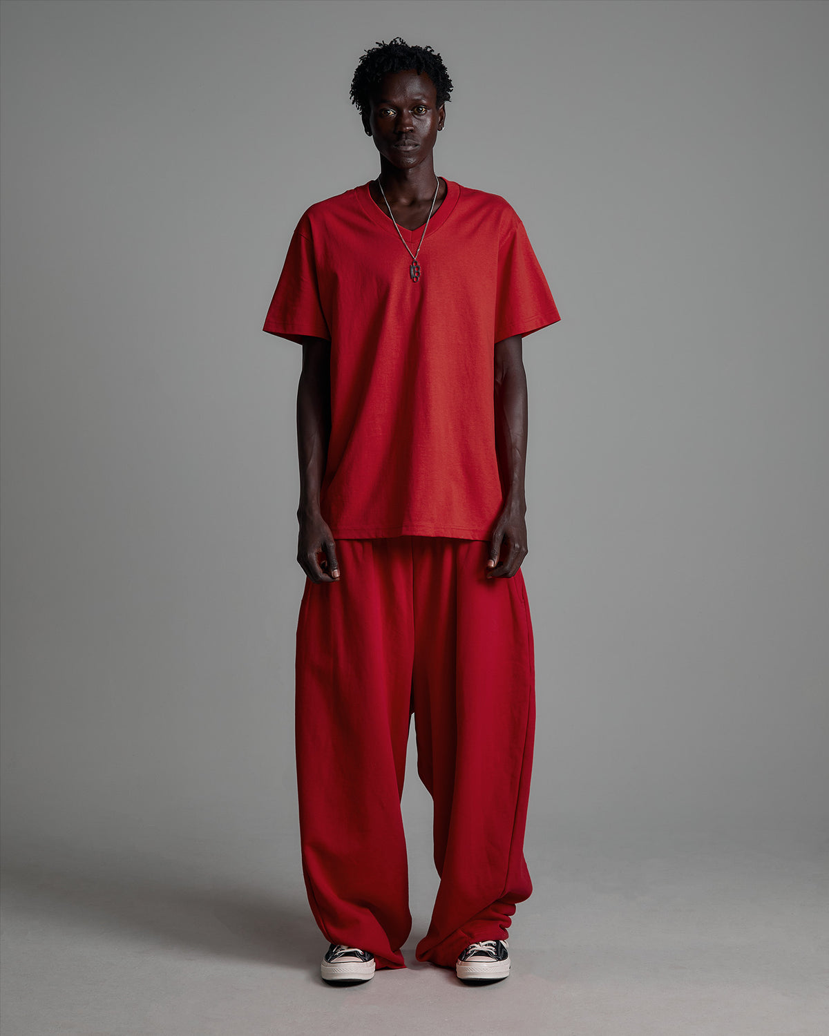 6.2oz V-Neck Short Sleeve - Large Sizes