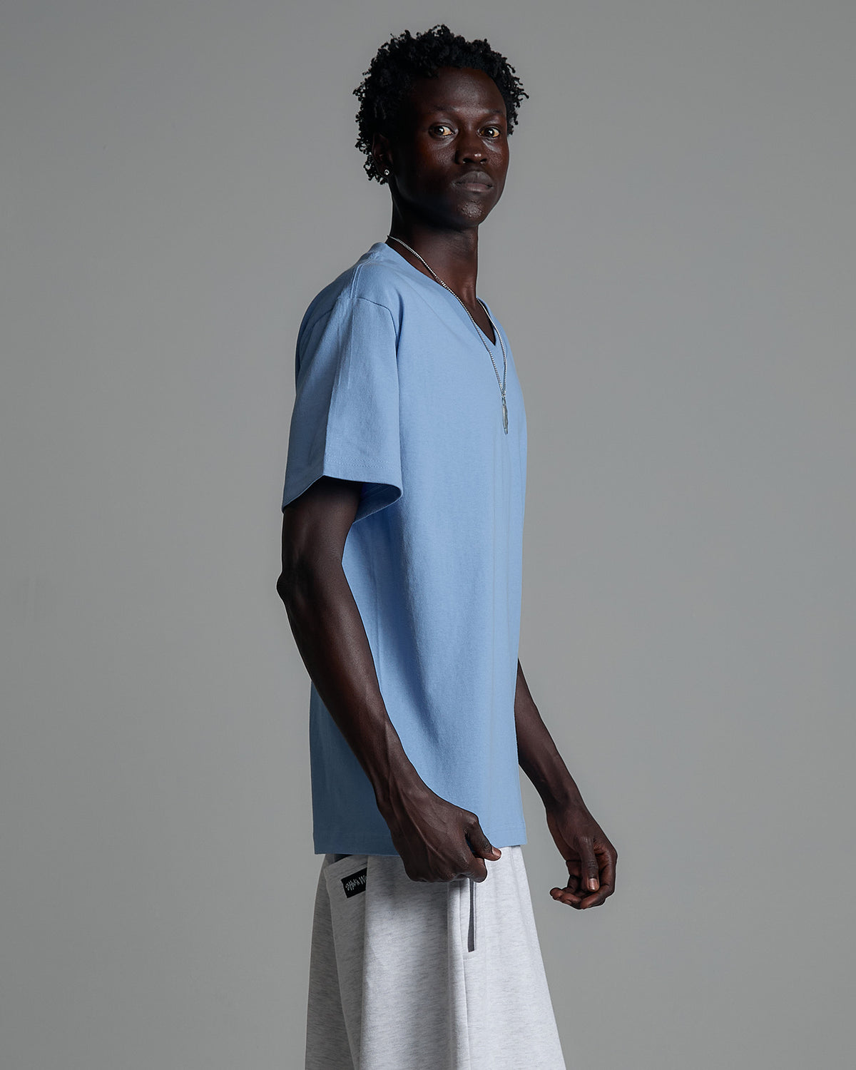 6.2oz V-Neck Short Sleeve - Large Sizes