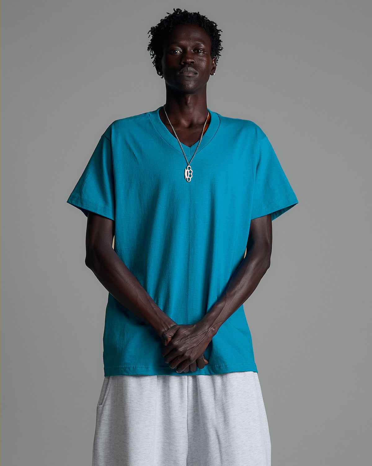 6.2oz V-Neck Short Sleeve - Large Sizes