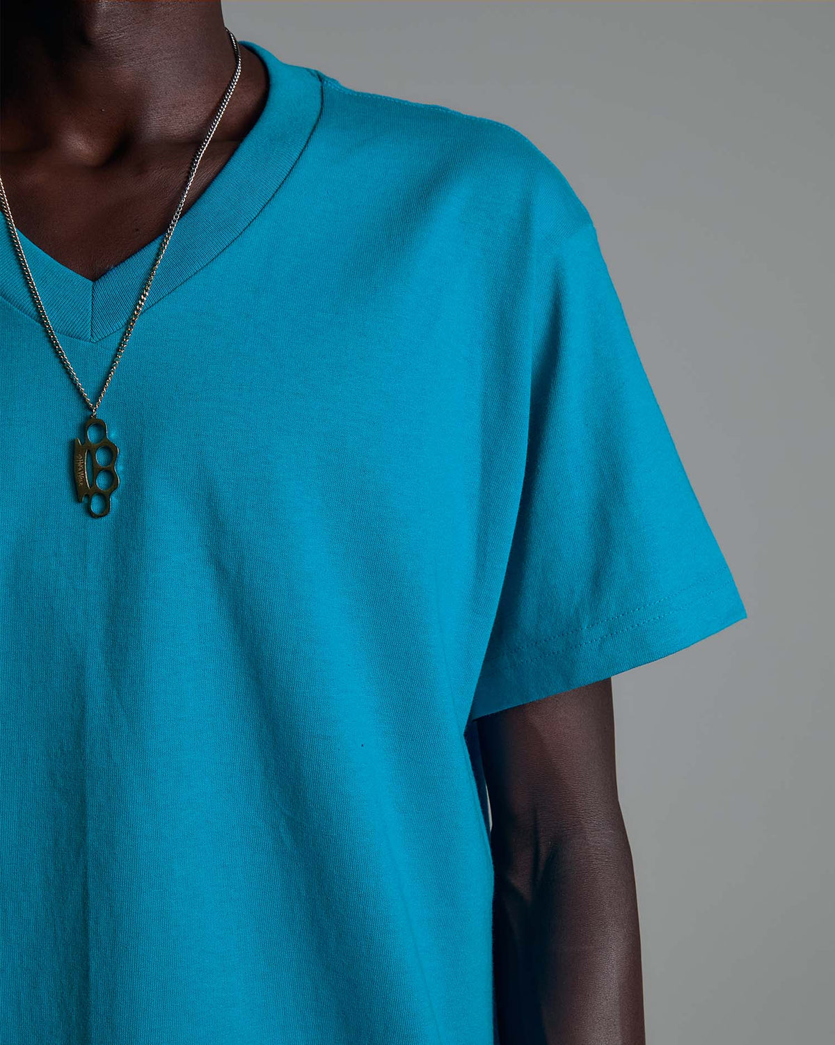 6.2oz V-Neck Short Sleeve - Large Sizes