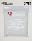7.5oz Max Heavyweight Cropped Tee - 3-Pack