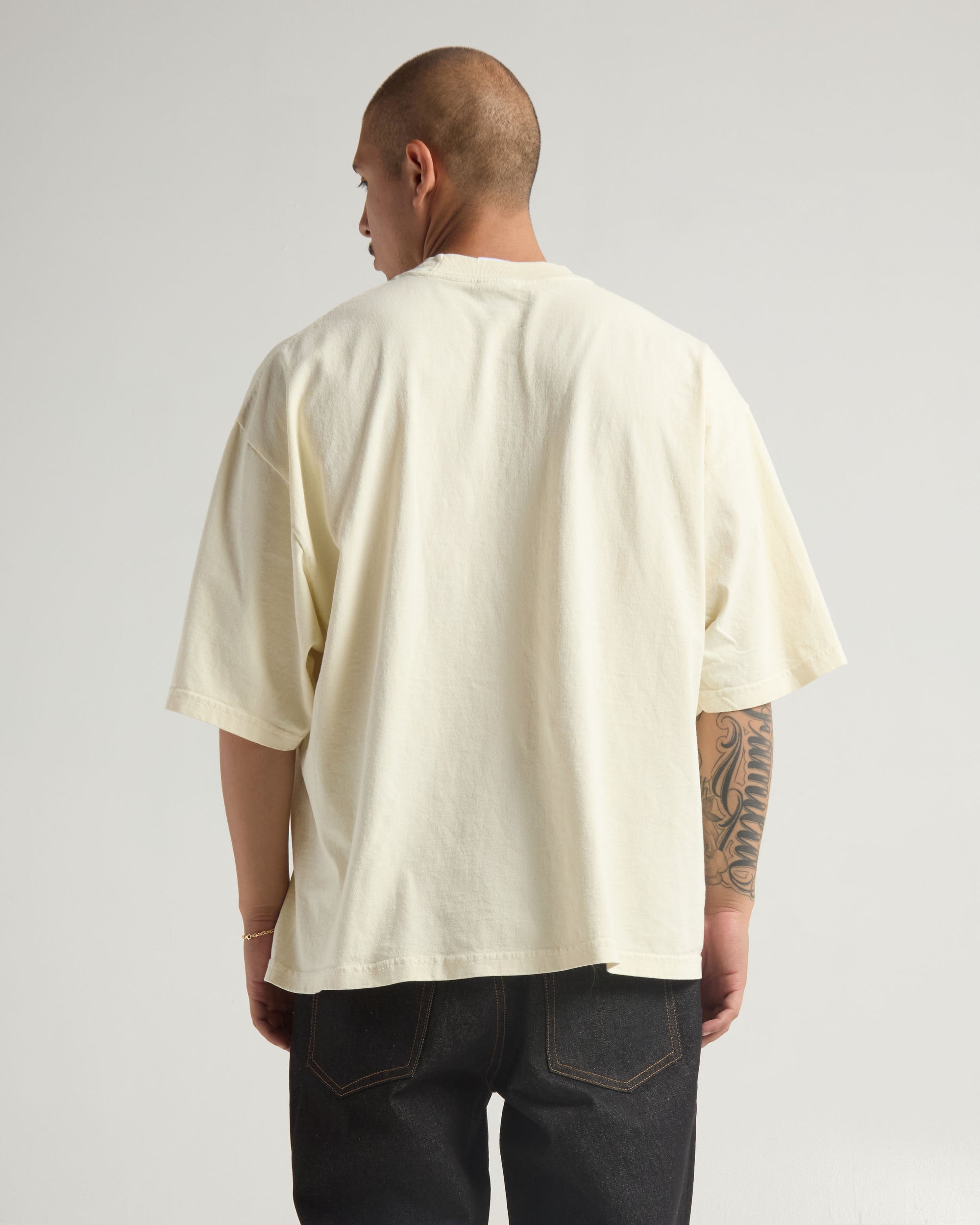 7.5oz Max Heavyweight Garment Dye Drop Shoulder