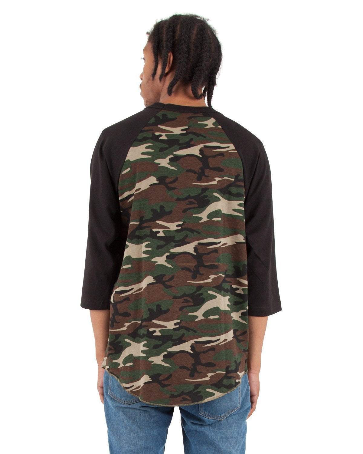 Woodland Camo and Black