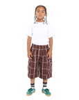 Kids Plaid Shorts