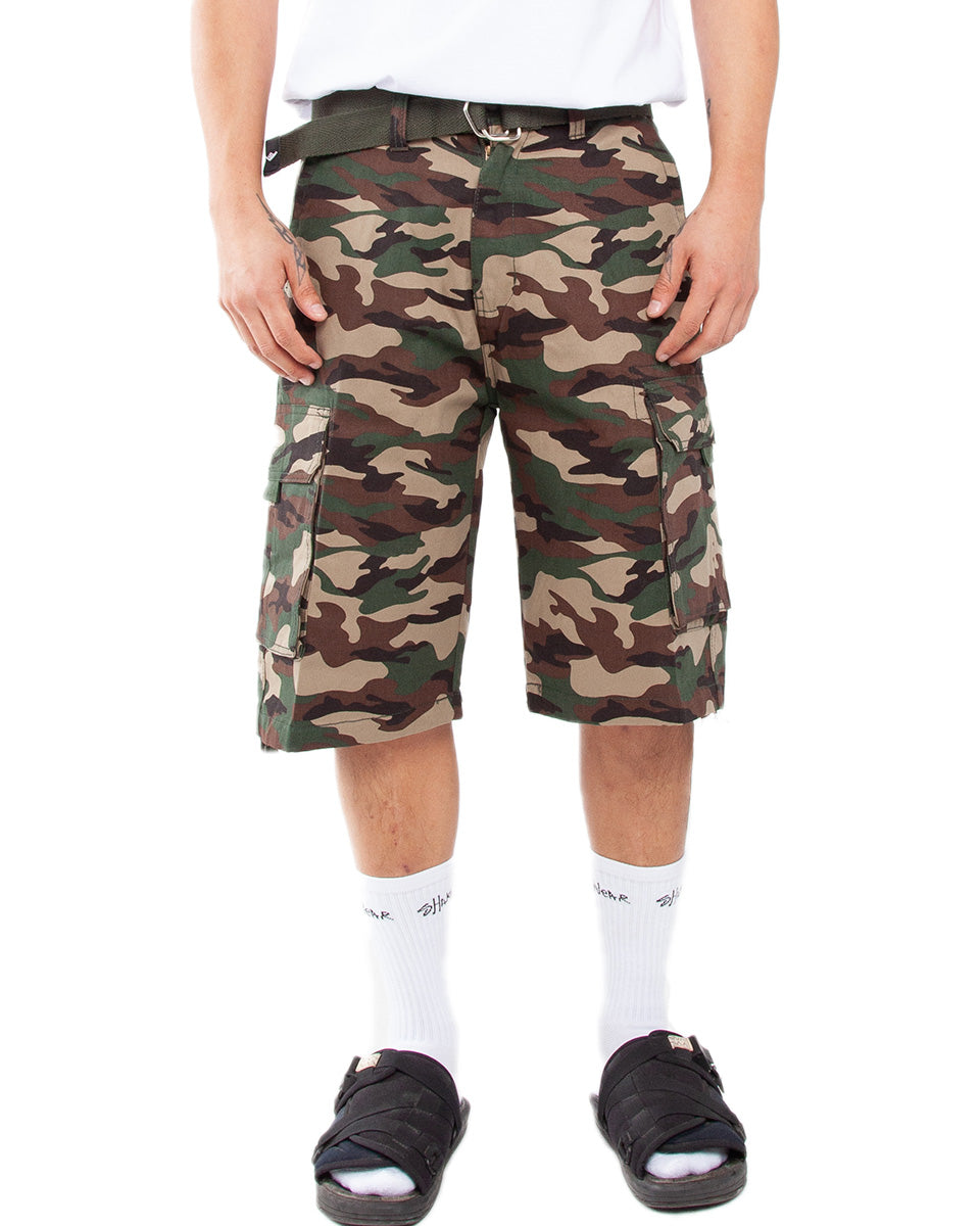 Twill Cargo Shorts