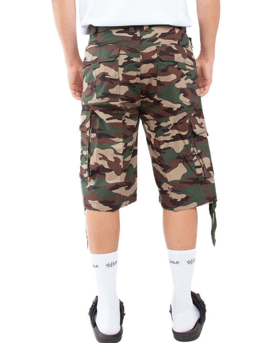 Twill Cargo Shorts