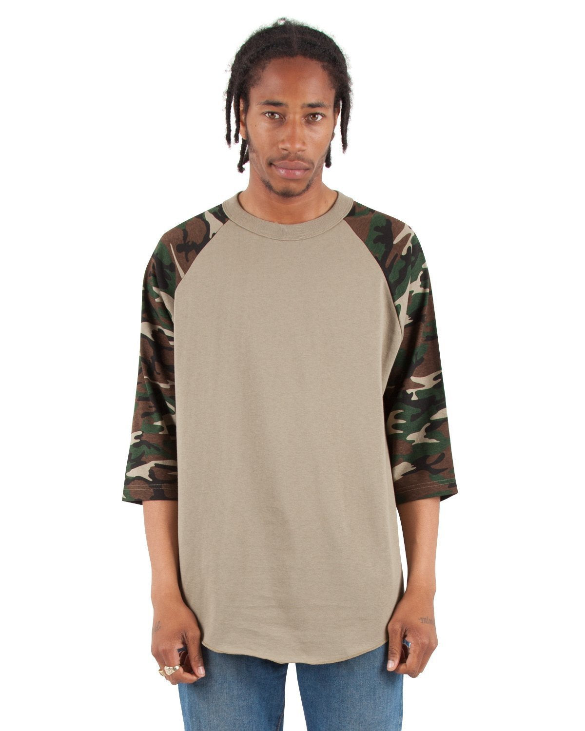 6.0oz Raglan 3/4 Sleeve - Large Sizes
