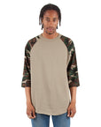 6.0oz Raglan 3/4 Sleeve - Large Sizes