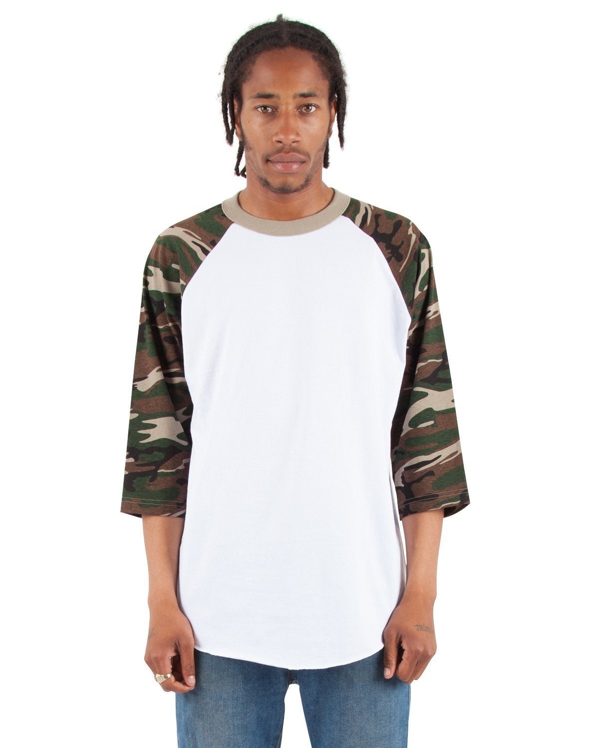 6.0oz Raglan 3/4 Sleeve - Large Sizes