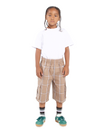 Kids Plaid Shorts