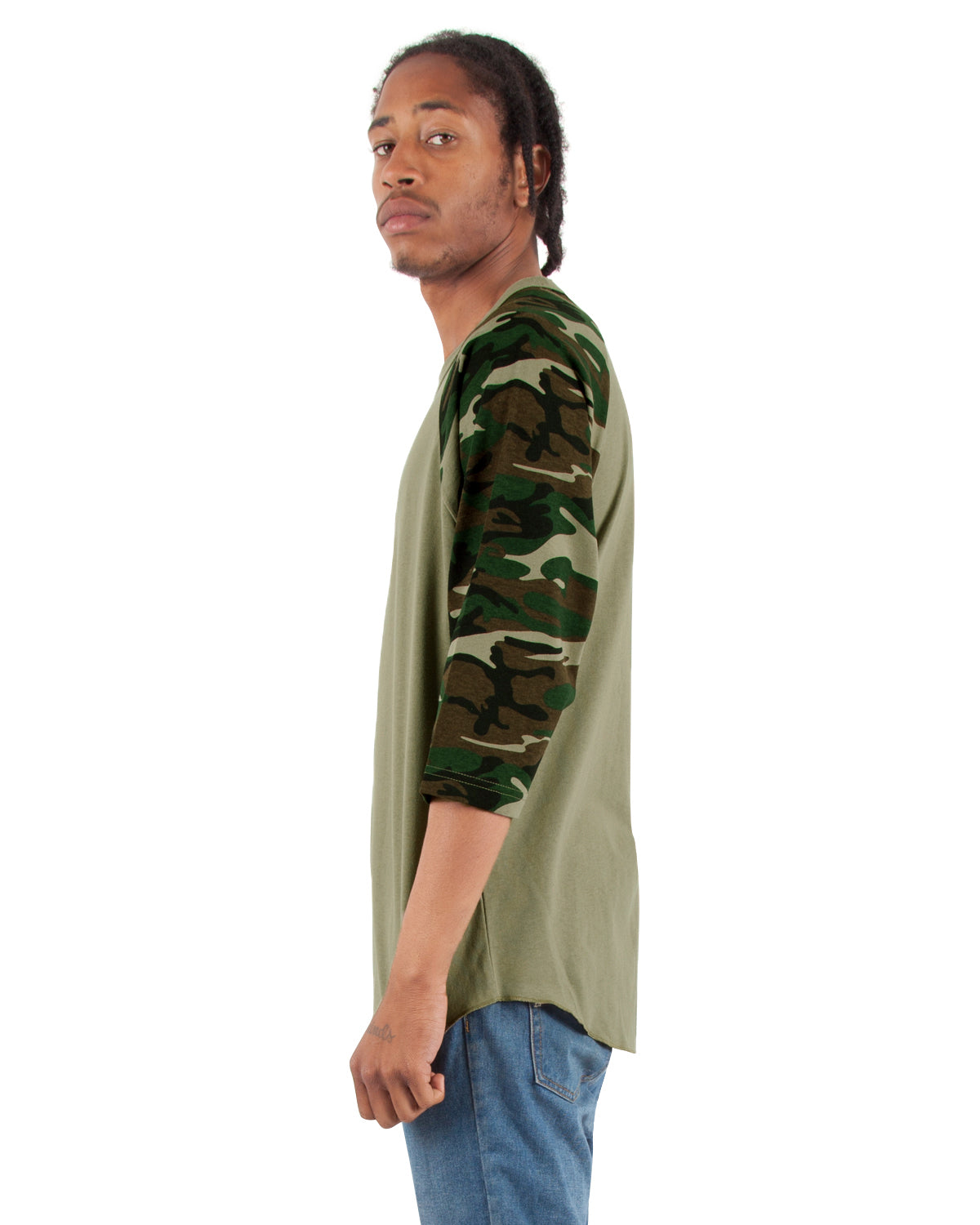 6.0oz Raglan 3/4 Sleeve - Large Sizes