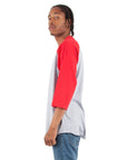 Heather Grey and Red