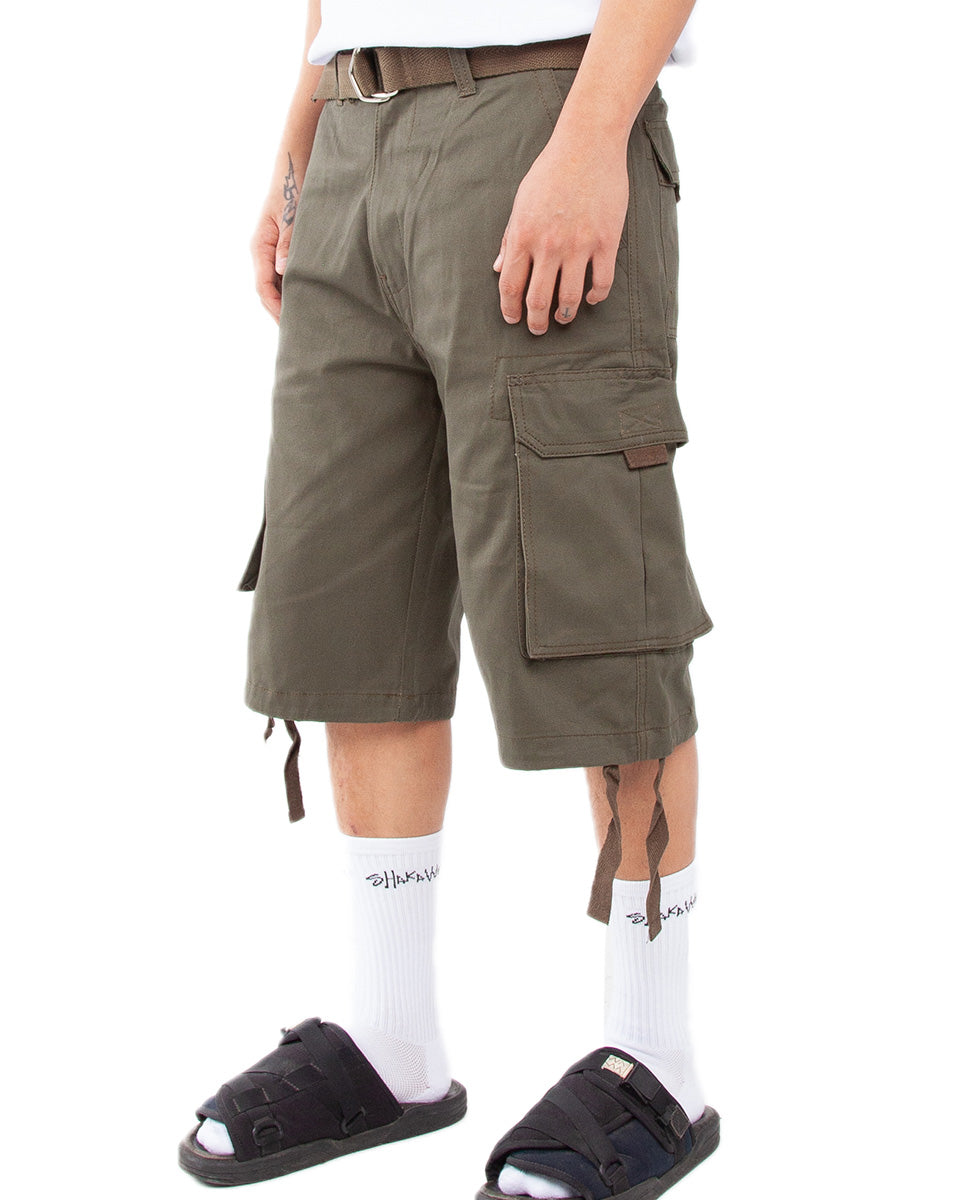 Twill Cargo Shorts