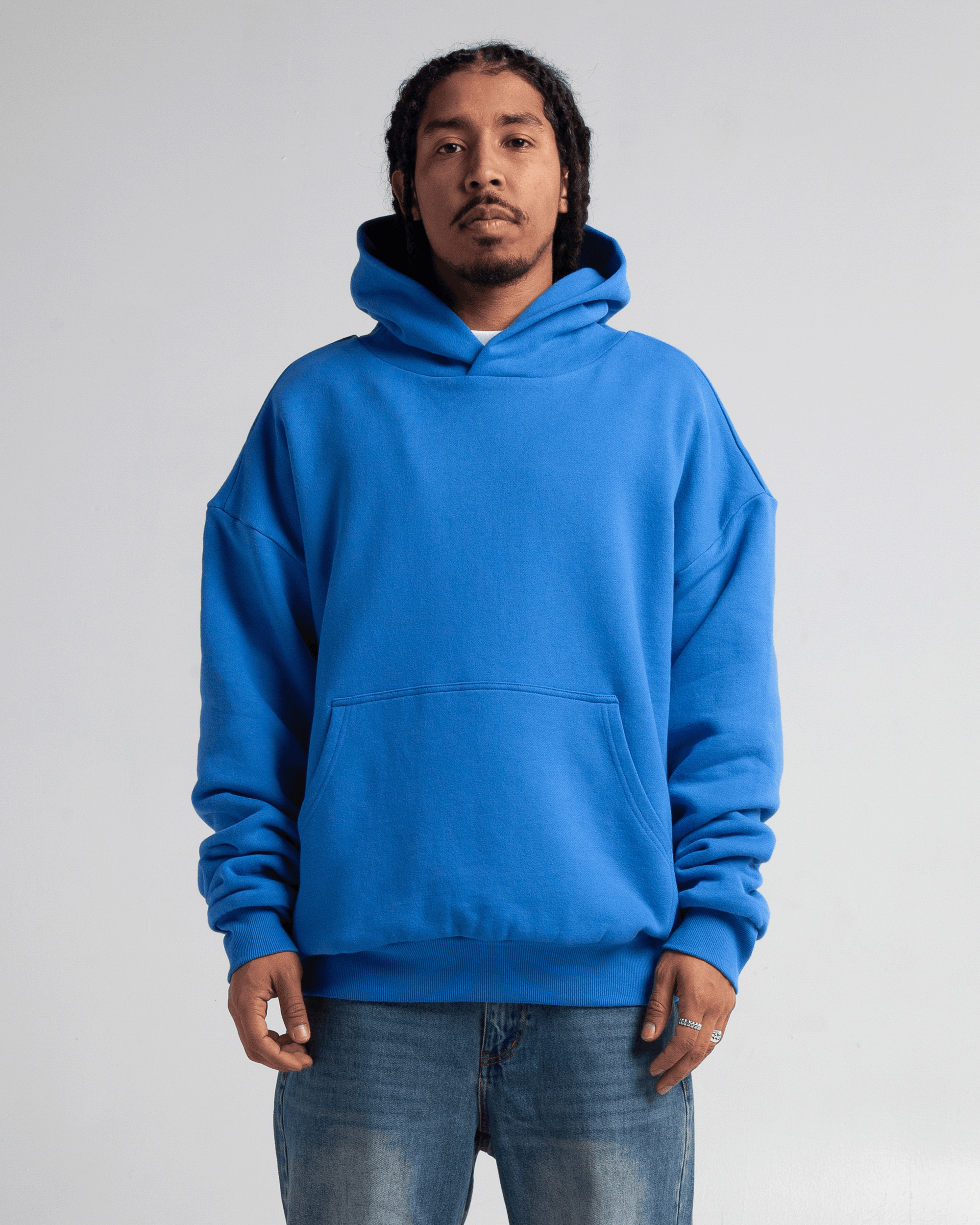 Garment Dye Double Layer Reversible Hoodie