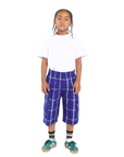 Kids Plaid Shorts