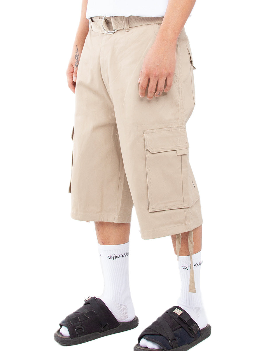 Twill Cargo Shorts
