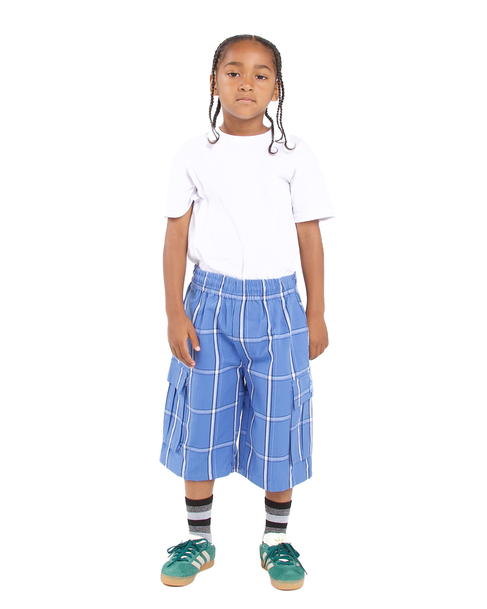 Kids Plaid Shorts