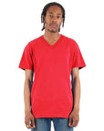 6.2oz V-Neck Short Sleeve - Standard Sizes