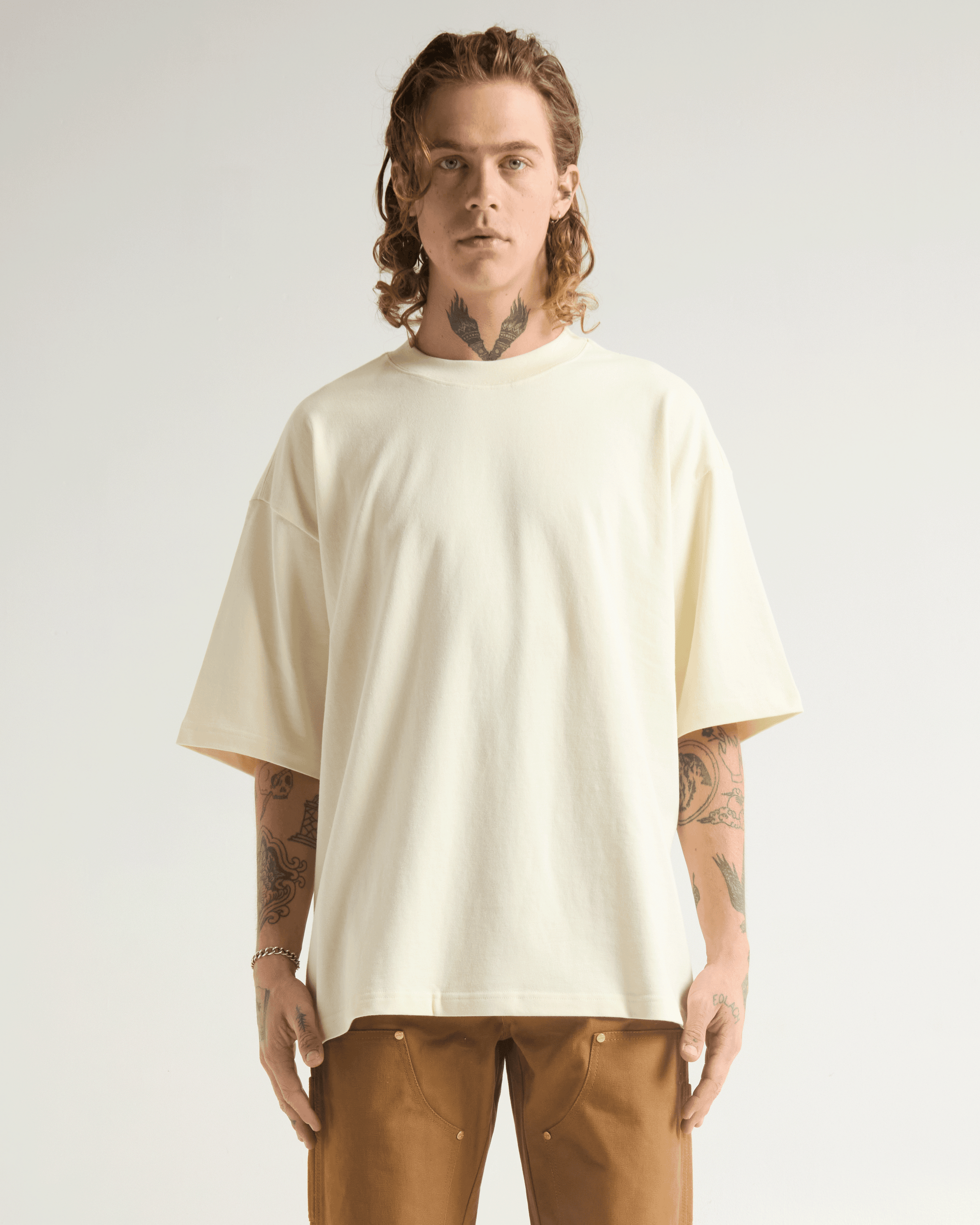 9.0oz Garment Dye Designer Tee