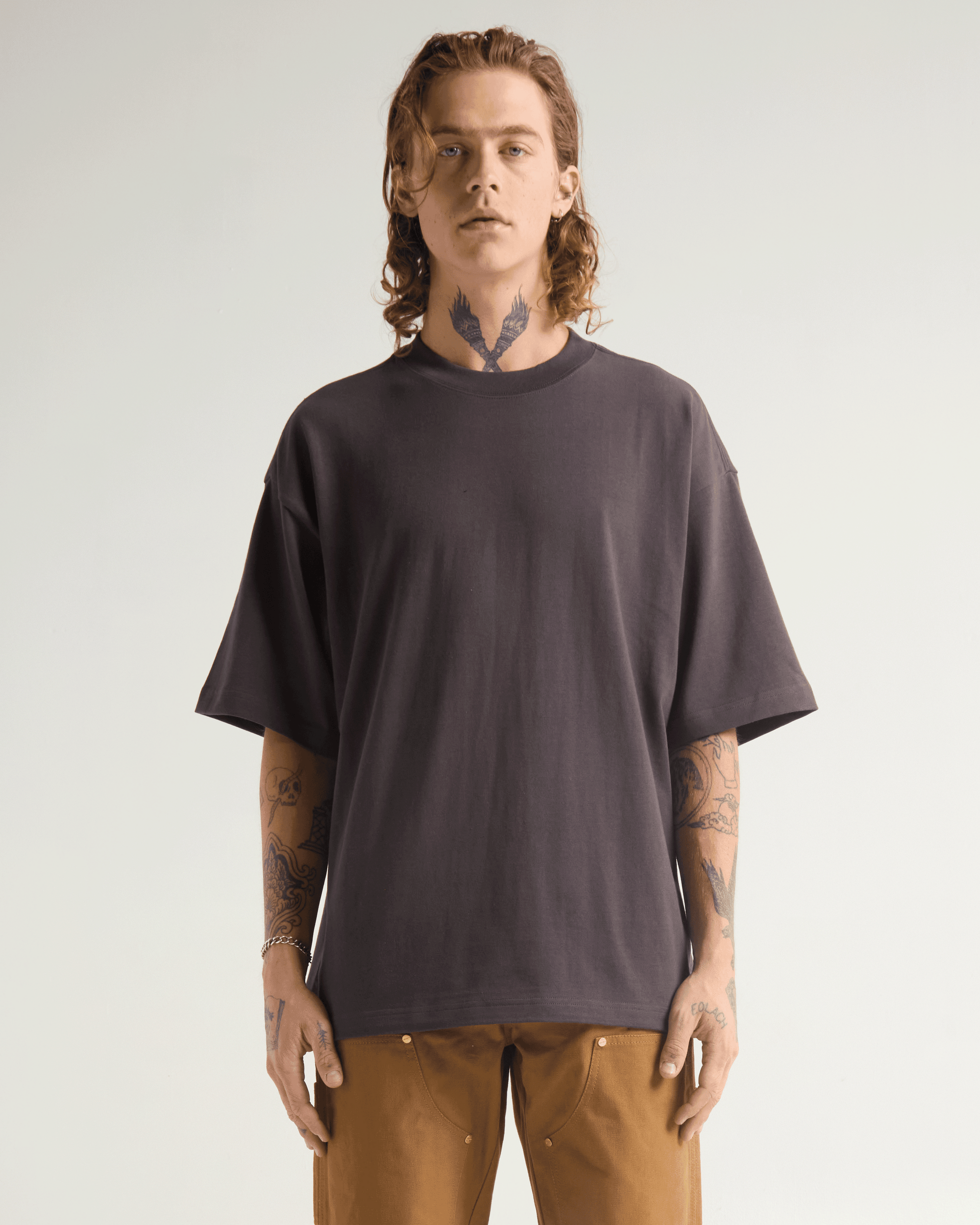 9.0oz Garment Dye Designer Tee