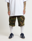 Fleece Cargo Shorts