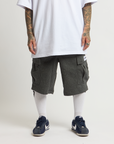 Fleece Cargo Shorts