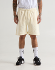 Garment Dye Fleece Mens Shorts