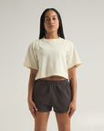 Women's Garment Dye Fleece Shorts