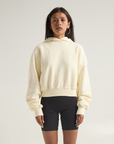 Women's Garment Dye Cropped Hoodie