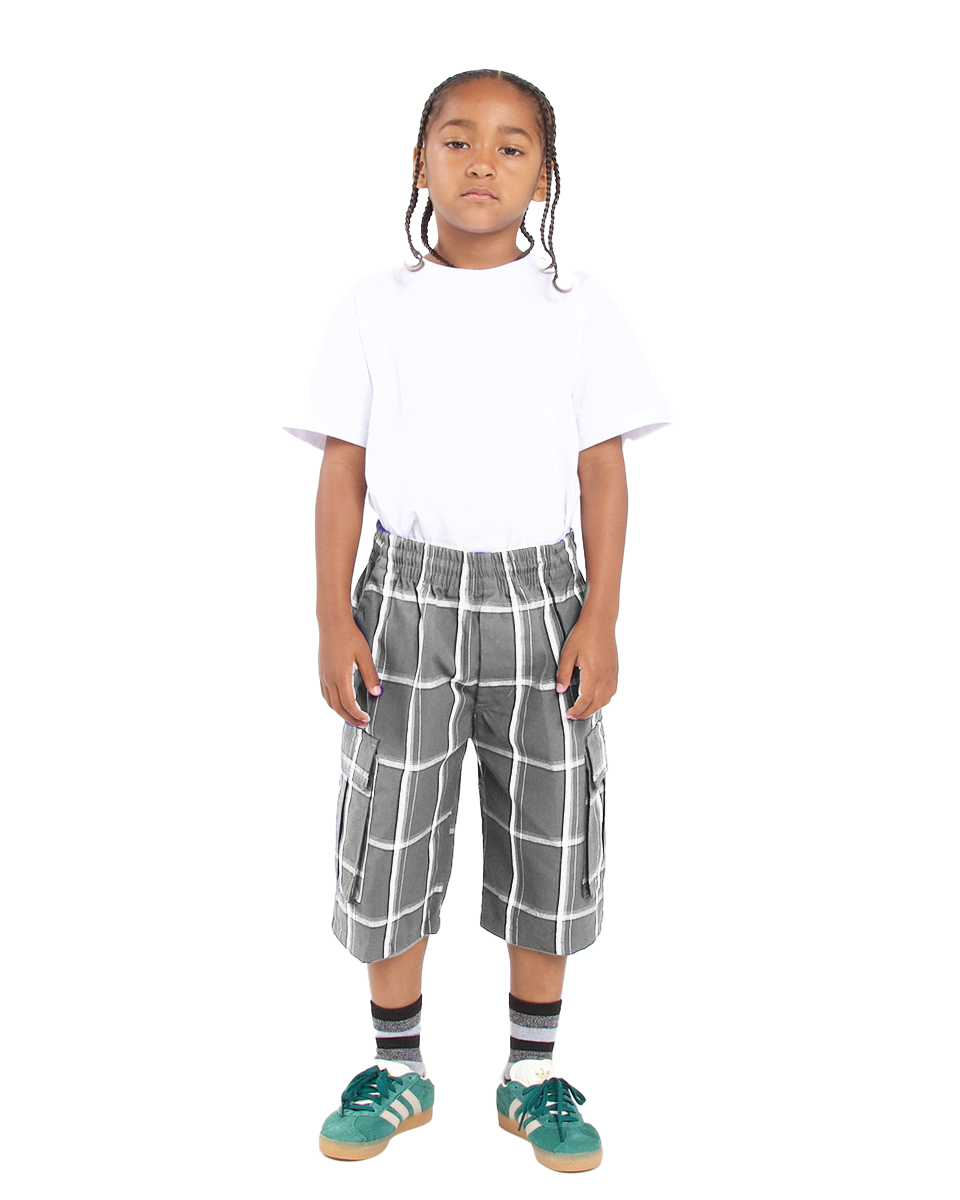Kids Plaid Shorts