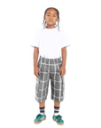 Kids Plaid Shorts