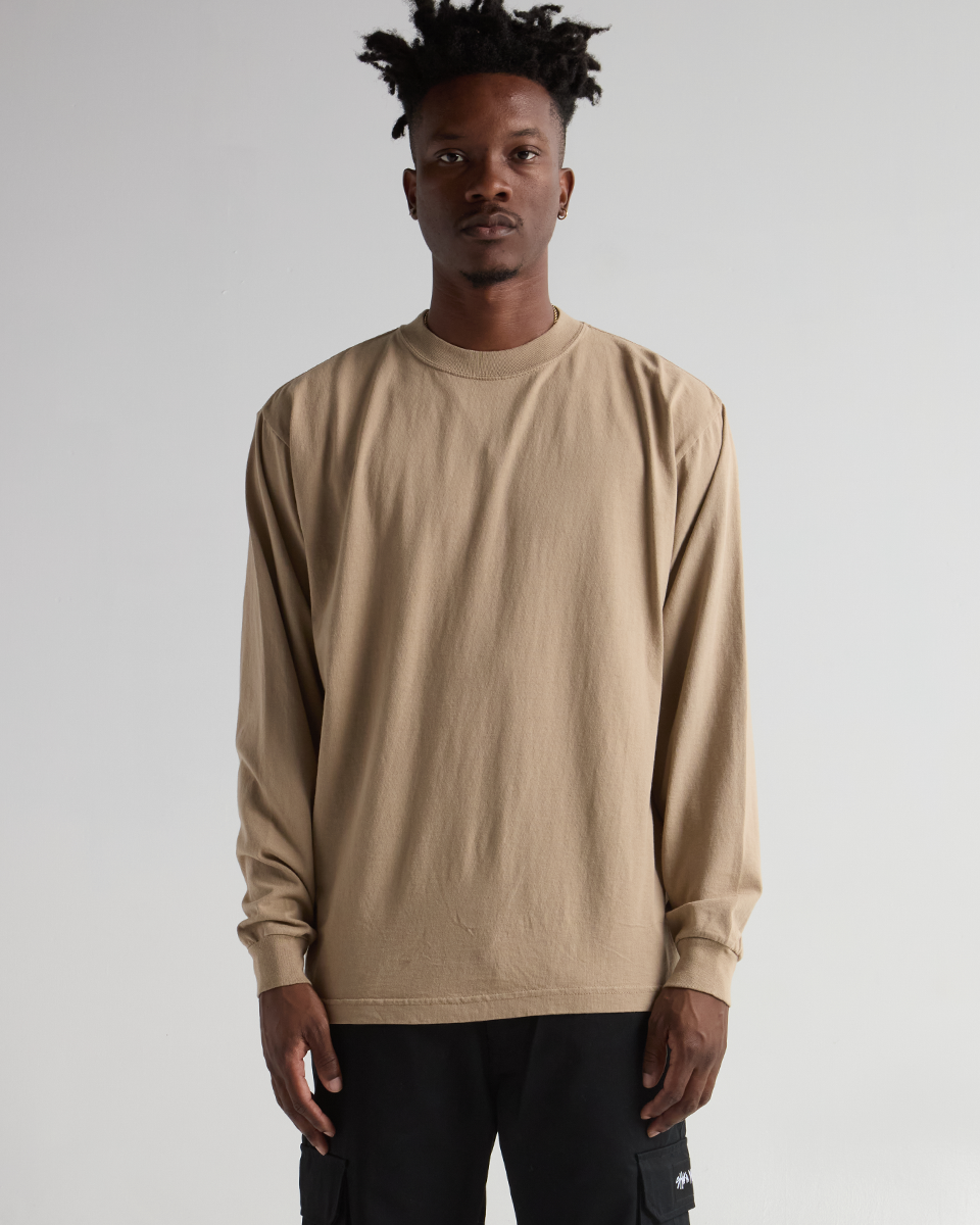 7.5oz Max Heavyweight Garment Dye Long Sleeve