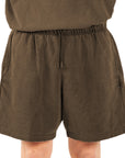 Garment Dye Terry Shorts 3XL / Mocha