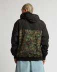 Black and Woodland Camo