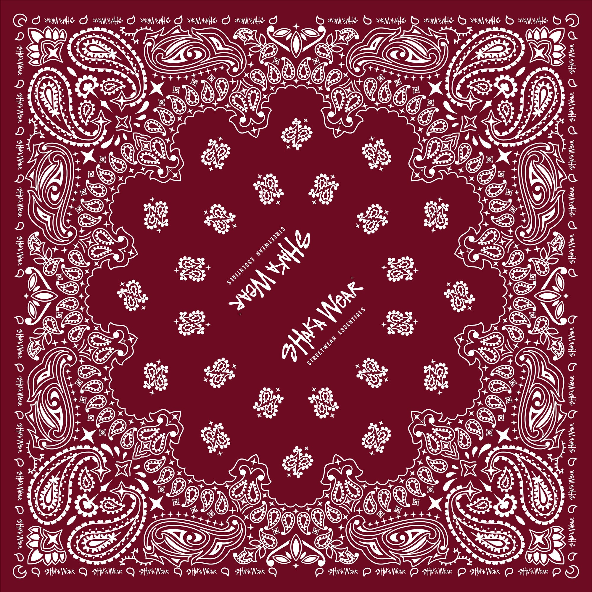 Logo Bandana M / Burgundy