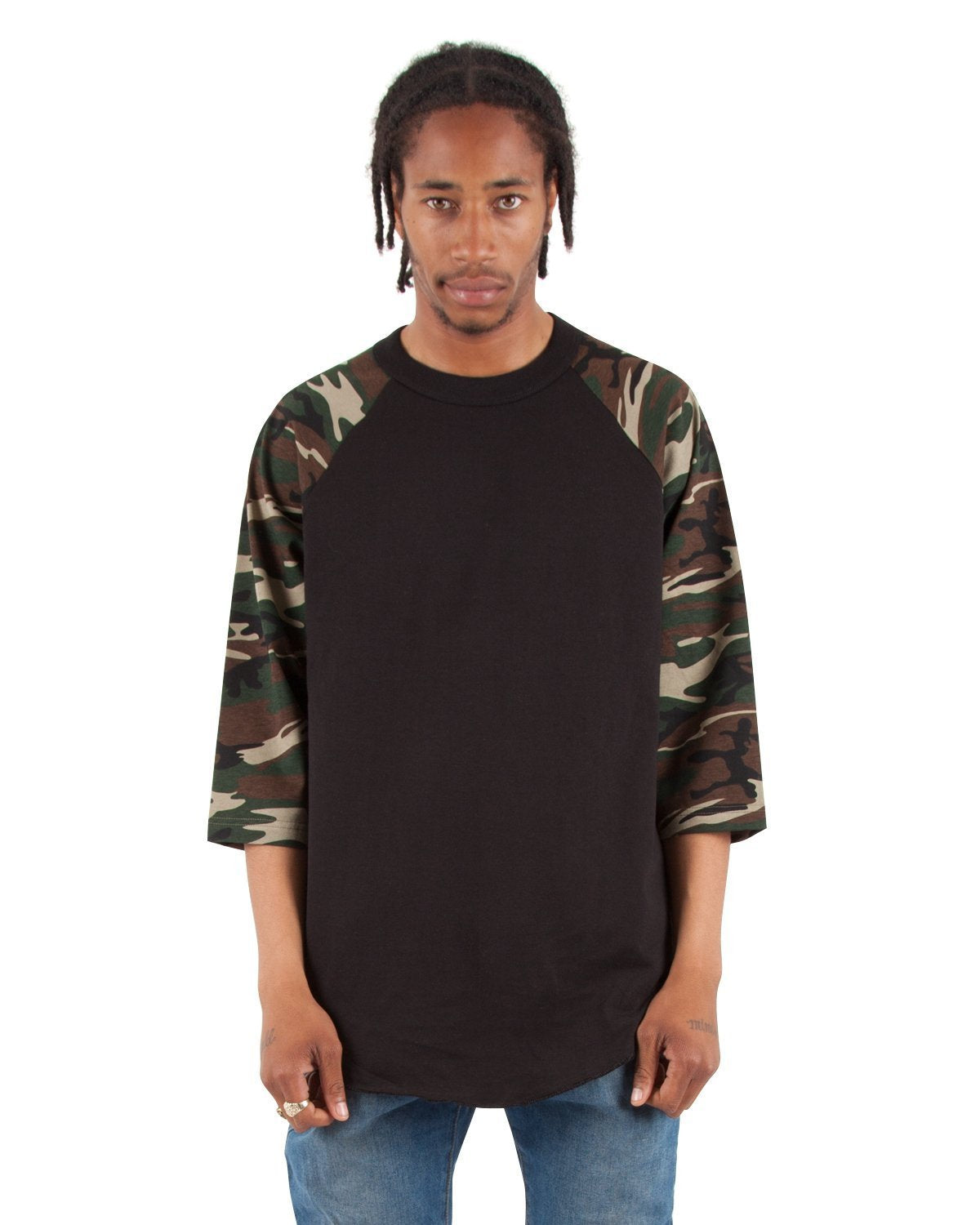 6.0oz Raglan 3/4 sleeve - Standard Sizes